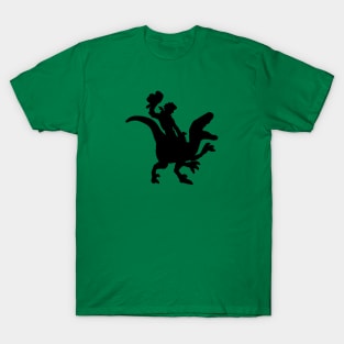 Raptor Ride 'em Cowboy (black) T-Shirt